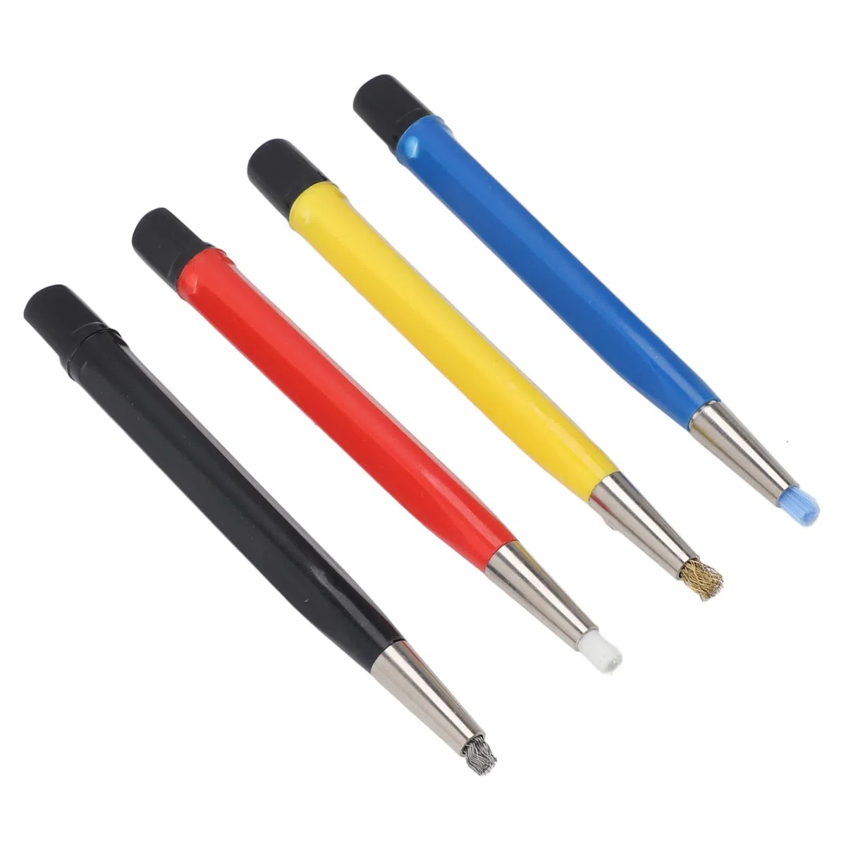 Kit de Herramientas de Limpieza para Reloj, Pluma de Rascado, Fibra de Vidrio, Nylon, Acero, Latón